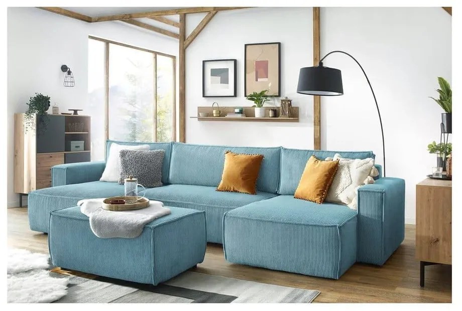 Menčestrová podnožka v mentolovej farbe Nihad – Bobochic Paris