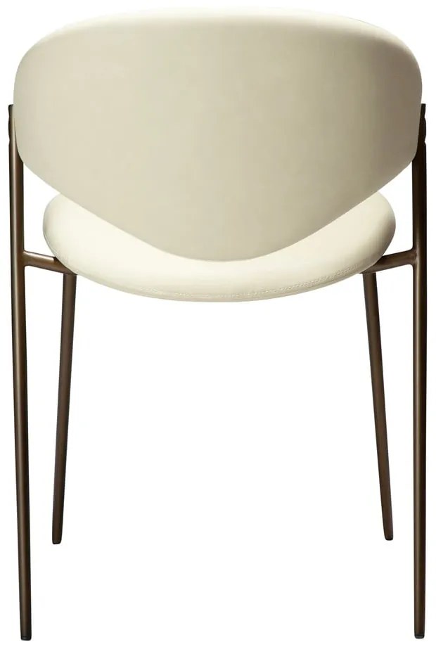 Slonovinová jedálenská stolička z imitácie kože Zone – DAN-FORM Denmark