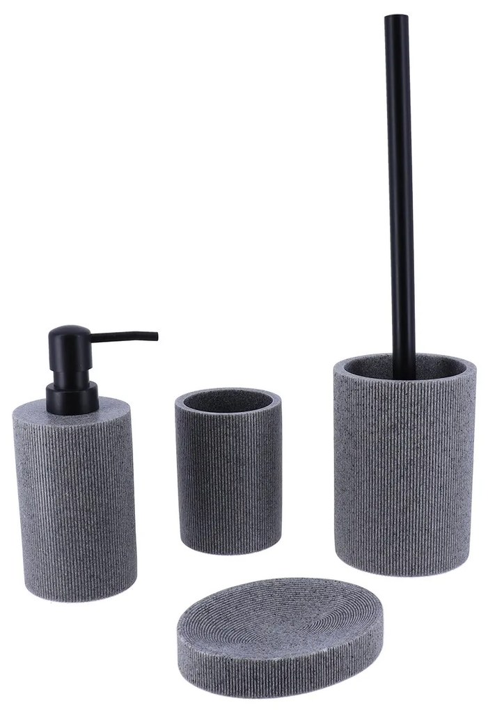 Kúpeľňový pohár Porzio, sivá, 300 ml