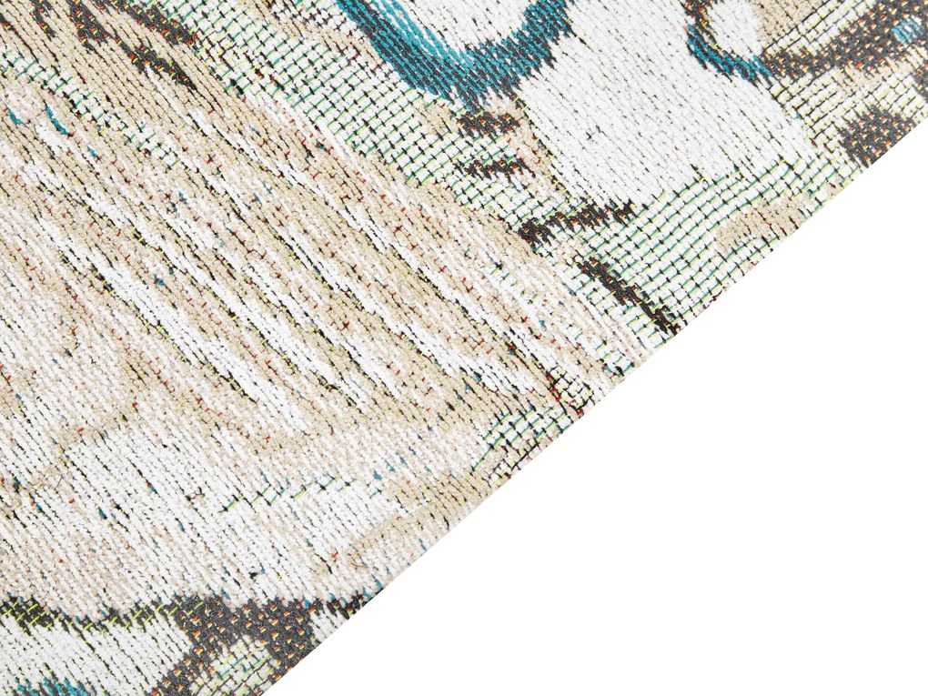 Bavlnený koberec 140 x 200 cm viacfarebný ARIHA Beliani
