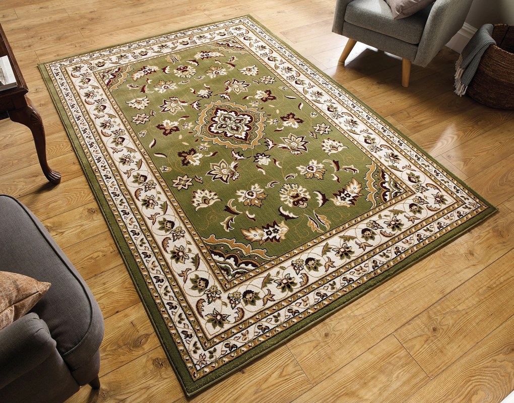 Kusový koberec Sincerity Royale Sherborne Green, 160x230, zelená, kancelária, Flair Rugs
