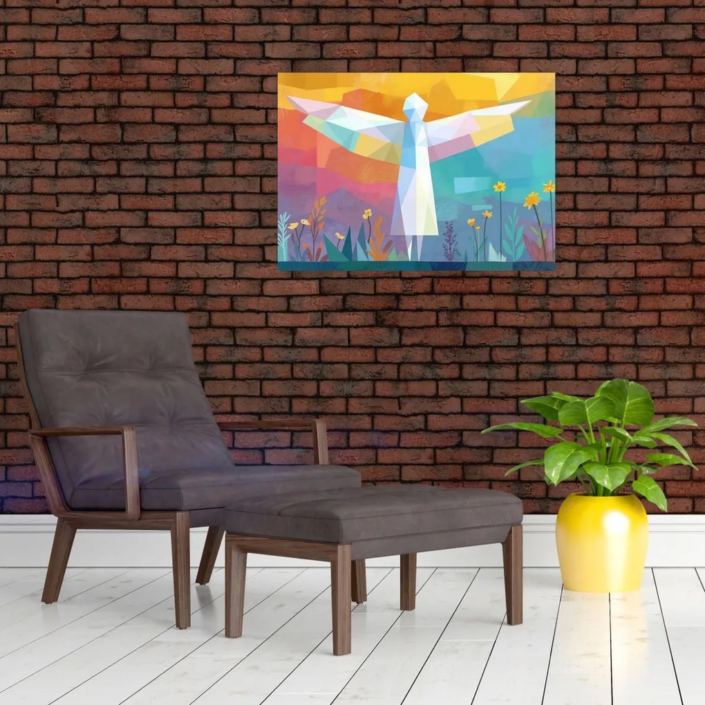 Obraz - Strážca kvetov (70x50 cm)