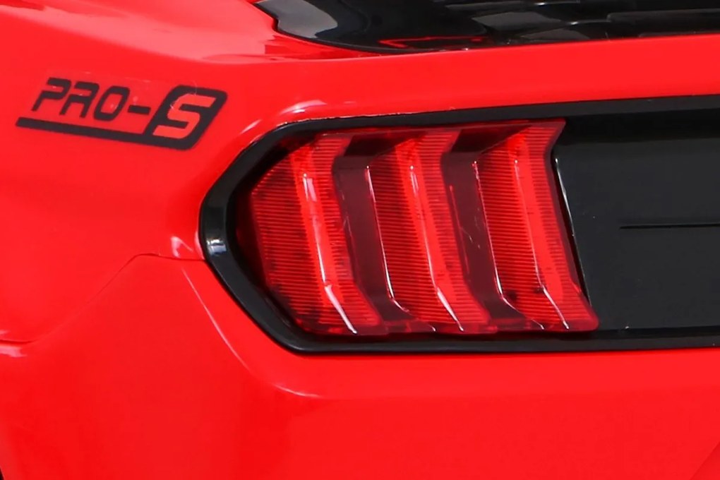 RAMIZ ELEKTRICKÉ AUTÍČKO MUSTANG GT - ČERVENÉ - 2x30W - 2x6V/4,5Ah - 2023