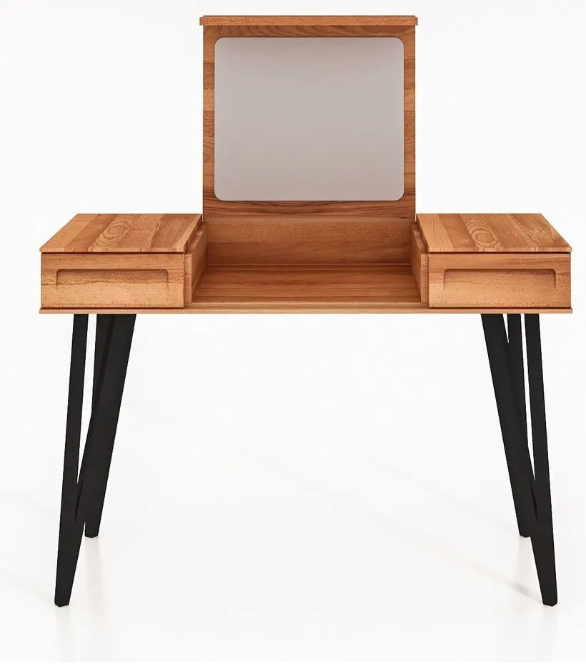 Toaletný stolík z bukového dreva 120x53 cm Golo - The Beds