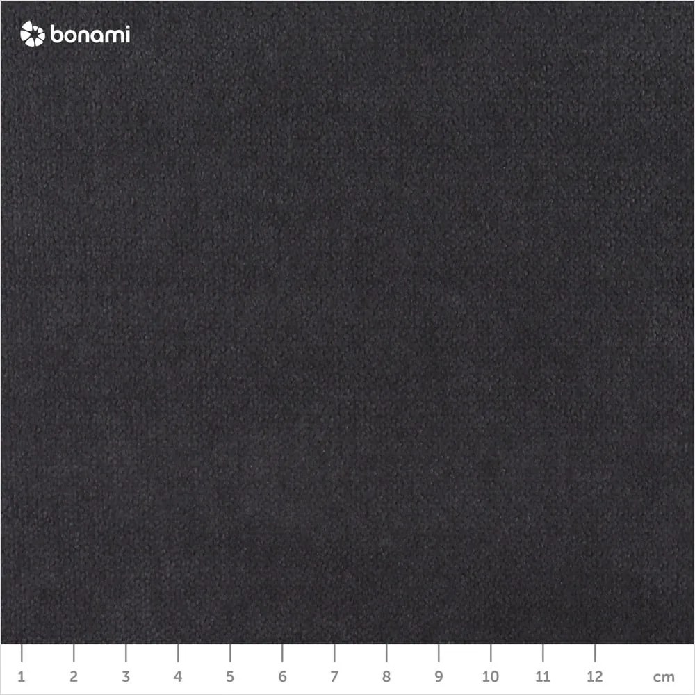 Antracitovosivá rohová pohovka MESONICA Puzo, ľavý roh