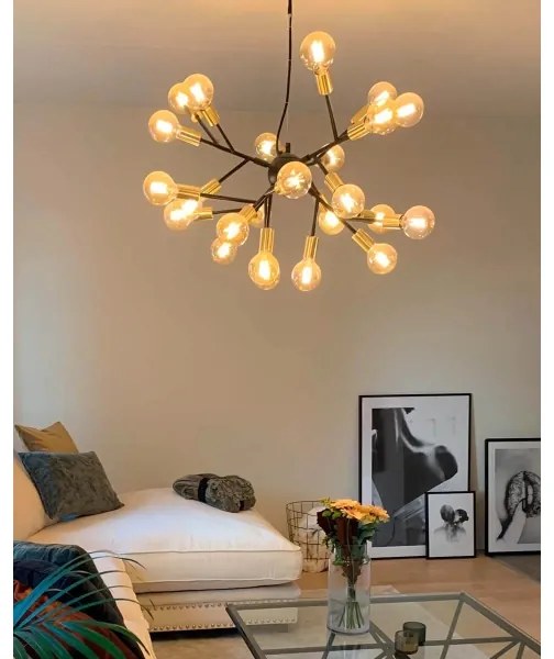 ByRydens 4200460-4002 - Luster na lanku HEROES 24xE27/5W/230V