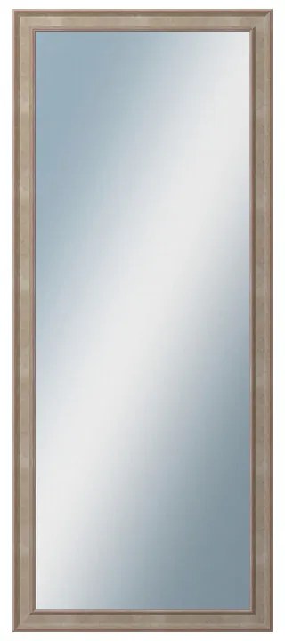 DANTIK - Zrkadlo v rámu, rozmer s rámom 50x120 cm z lišty TOOTH malá strieborná (3162)