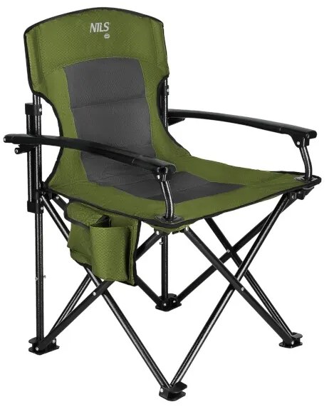 Skladacie kreslo NILS Camp NC3075 - zelené