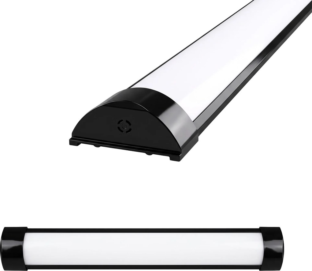 Toolight Toolight, JNH053-18N, lineárne LED svietidlo 60 cm, 18 W, 4000 K, čierna, OSW-56249