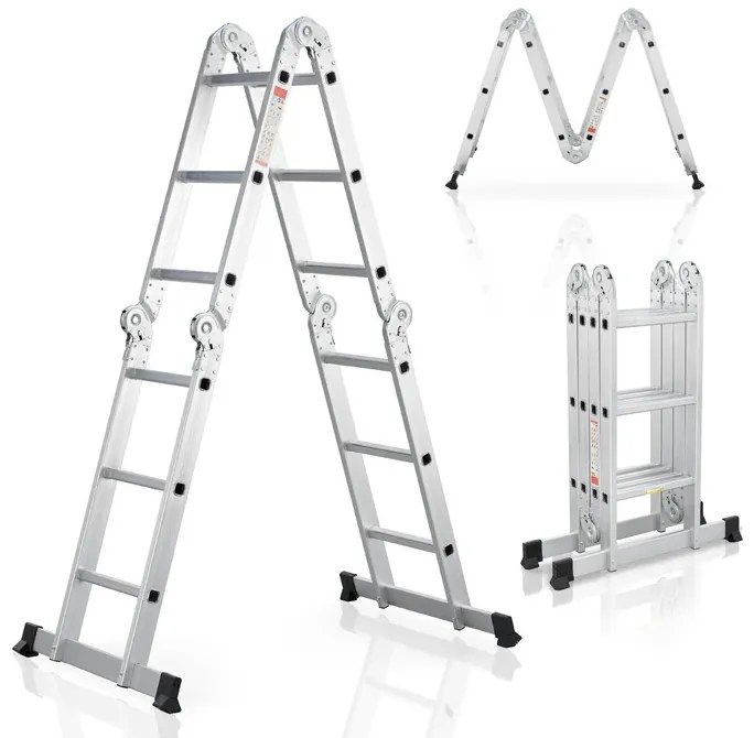 InternetovaZahrada Hliníkový multifunkčný rebrík 360 cm
