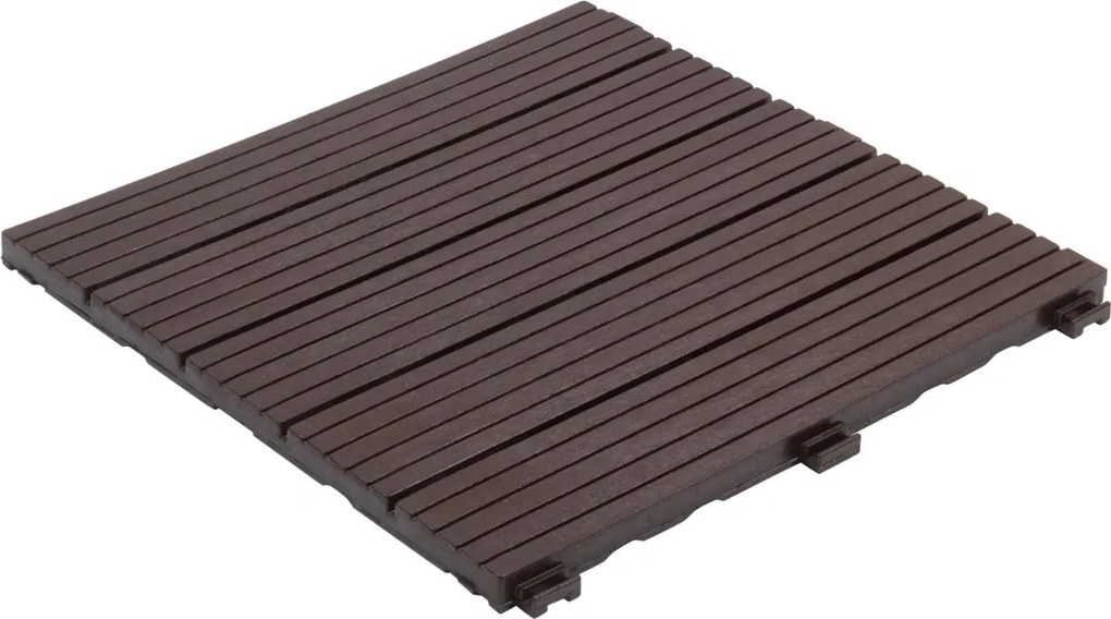 Gumová dlaždica COSMOPOLITAN 30 x 30 cm, hnedá MHEU5100185