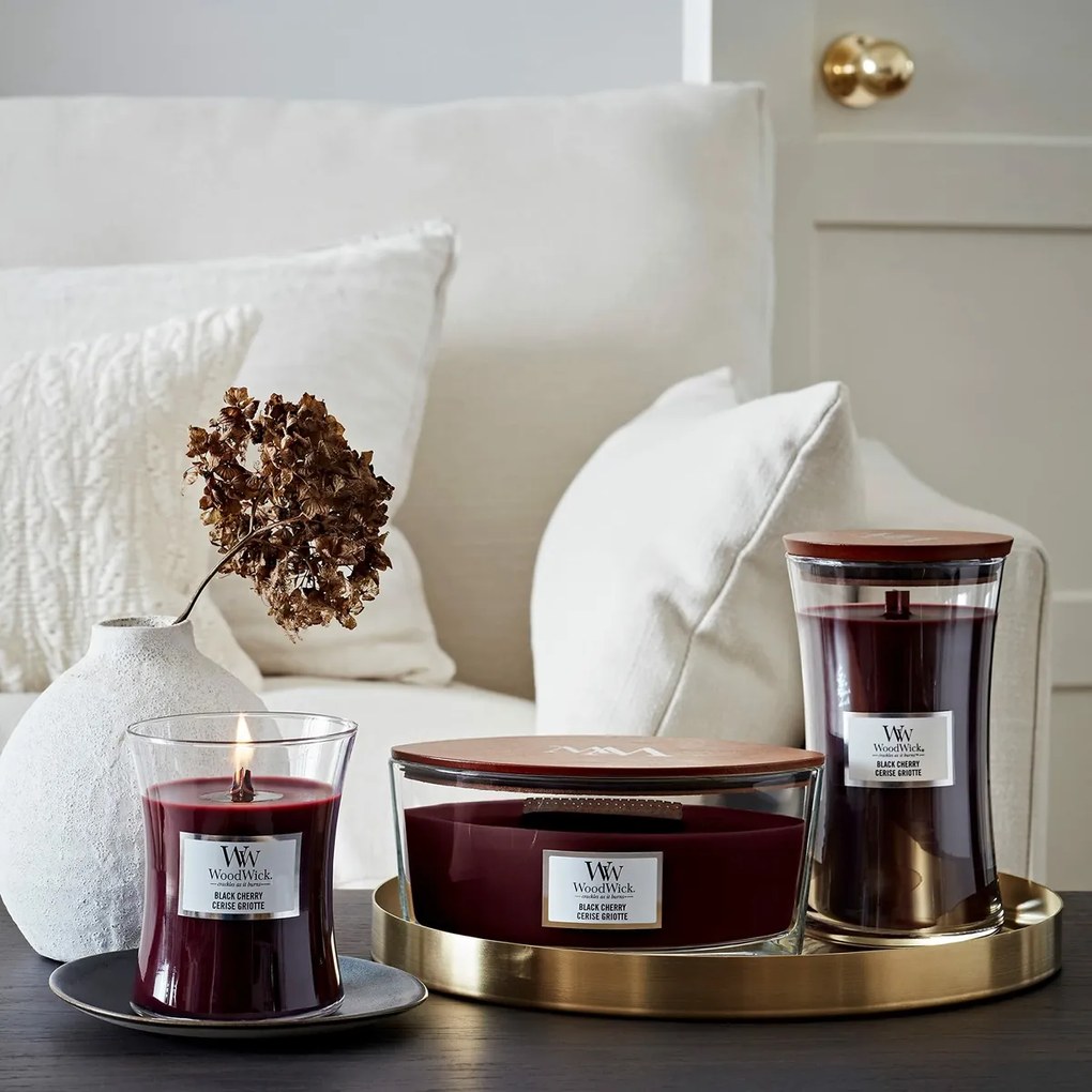 WoodWick vonná sviečka Ship Black Cherry, 453 g