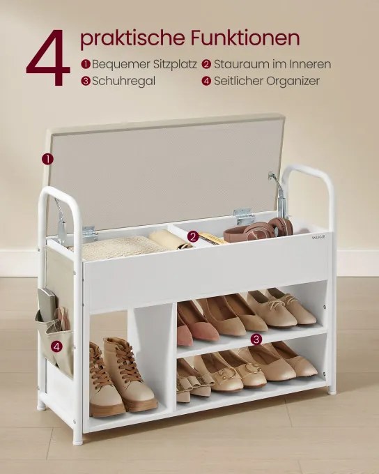 Botník so sedením a úložným priestorom LSB052W01