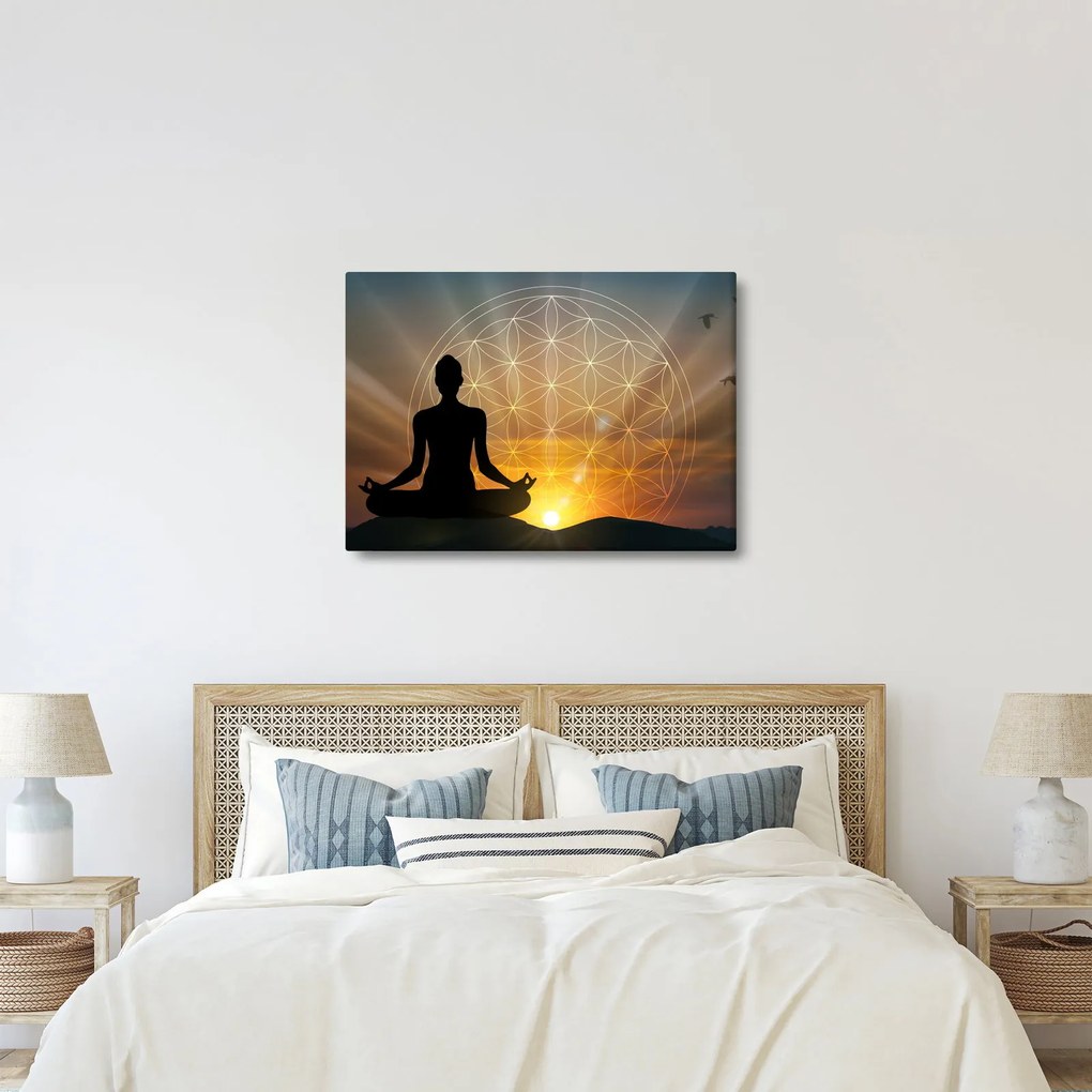 Obraz meditácie (70x50 cm)