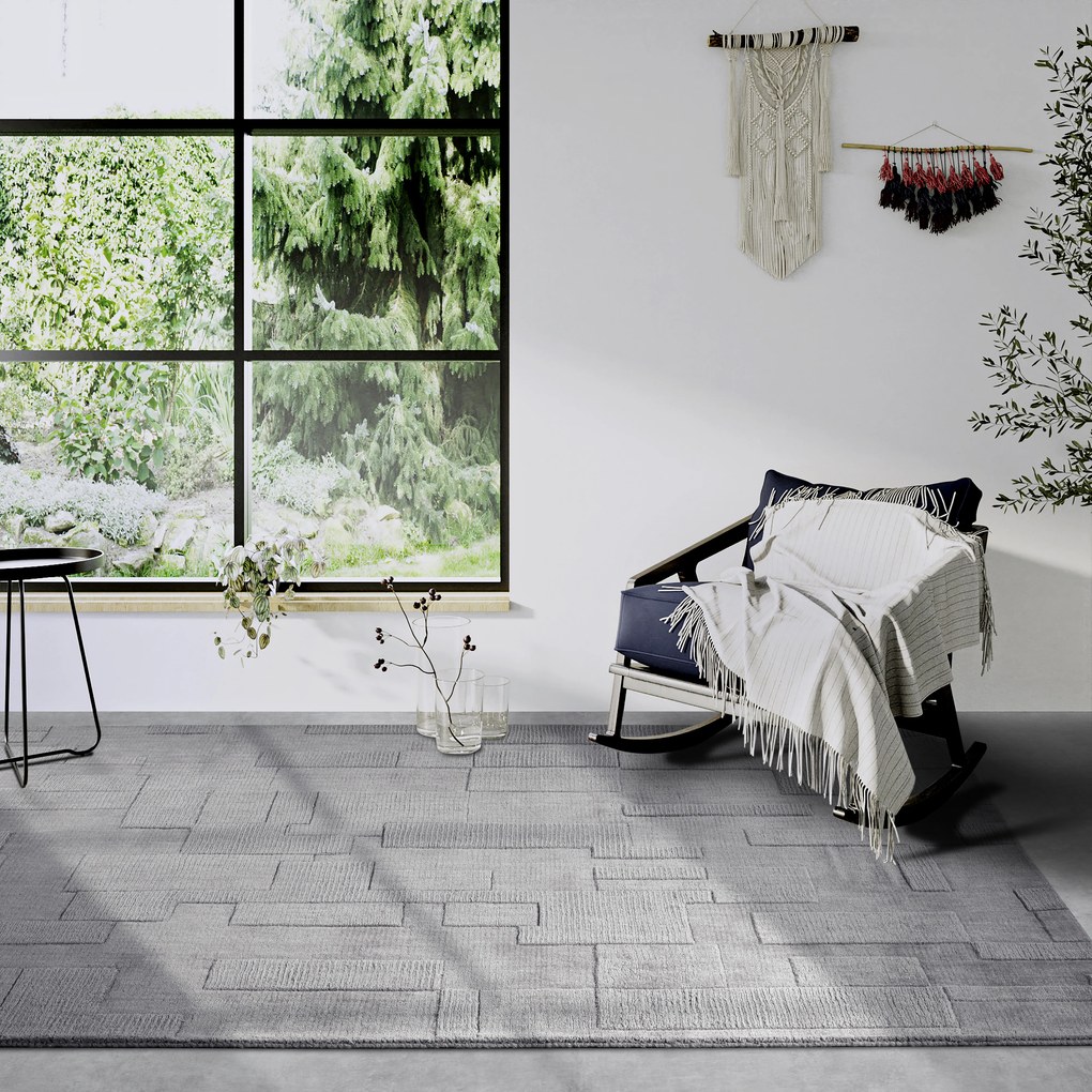 Villeroy & Boch Kusový koberec 106179 Grey, 190x280, šedá, obývacia izba