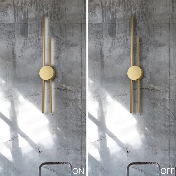 LED nástenné svietidlo LANA LED/15W/230V 4000K matné zlaté