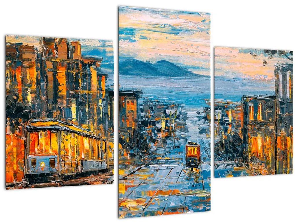 Obrázok - Cable Car, San Francisco (90x60 cm)