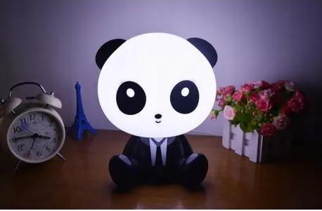 DR Nočná LED lampička Mr. Panda
