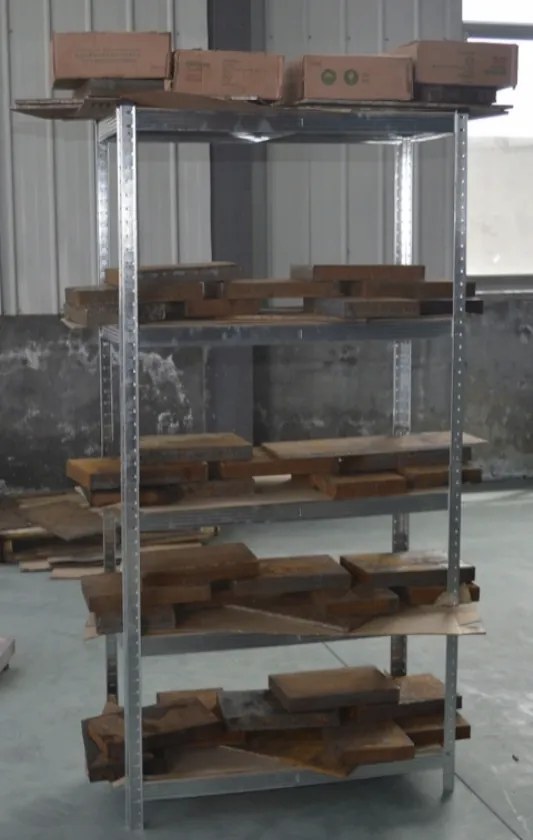 Regál 180x90x40 cm zinkovaný 5-policový, nosnosť 875 kg