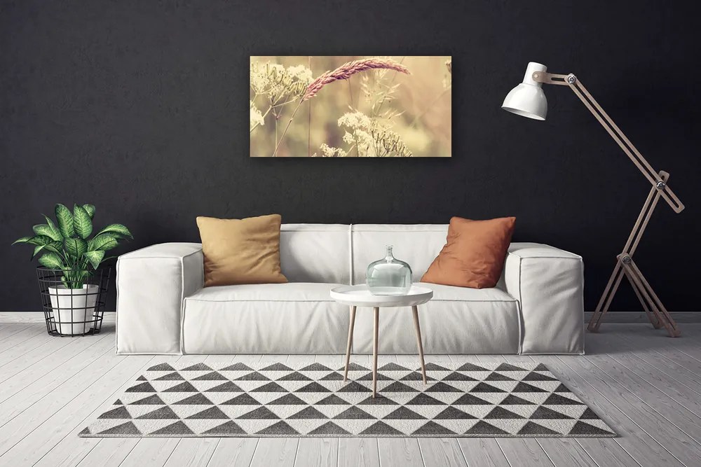 Obraz Canvas Divoké rastliny príroda 140x70 cm