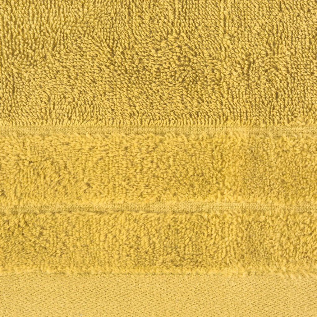 FROTÉ UTERÁK DAMLA10 SADA 3KS 70X140 CM HORČICOVÁ
