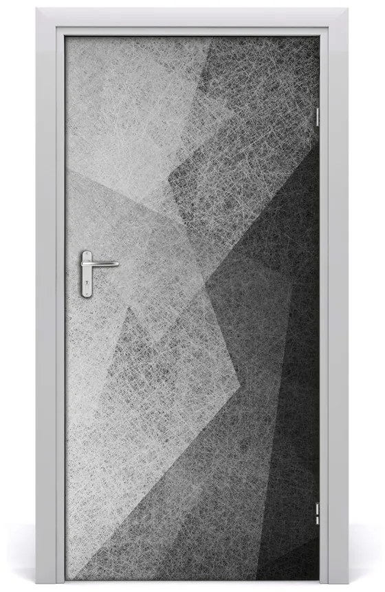 Fototapeta samolepiace dvere abstraktné línie 85x205 cm