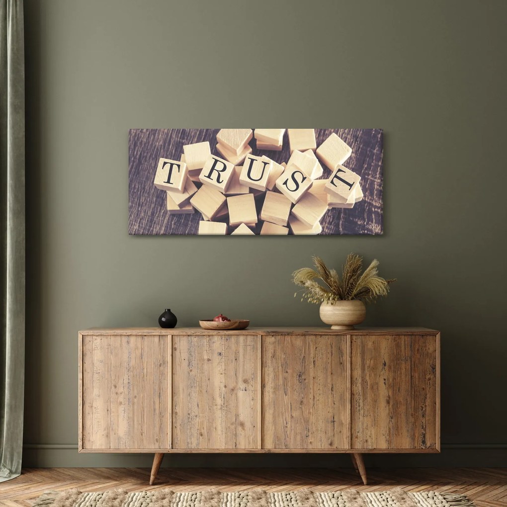 Obraz - Dôvera (120x50 cm)