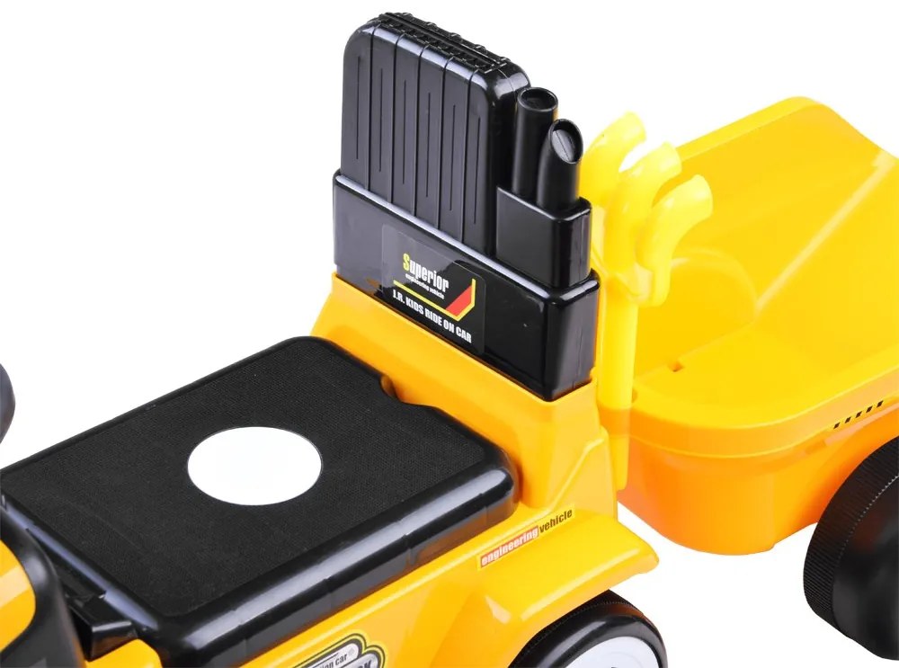 Traktor s prívesom Jokomisiada ZA3746 - žltý