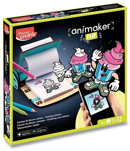 Súprava Maped Creativ Animaker Flip - Pop - tvorba animácií