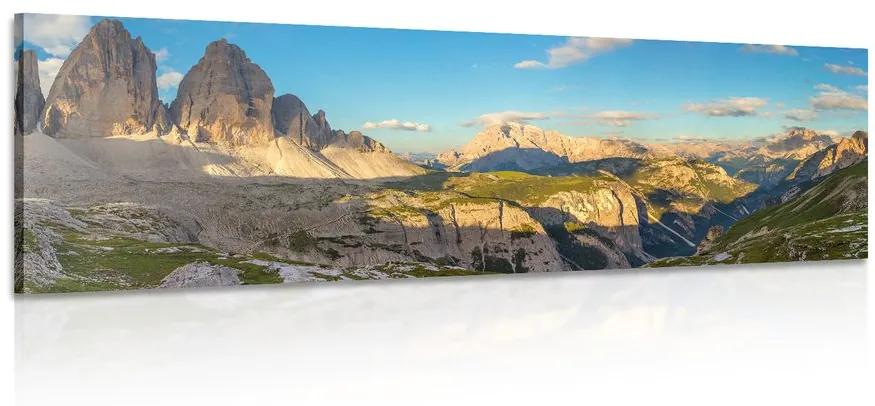 Obraz nádherný výhľad z hôr Varianta: 120x40