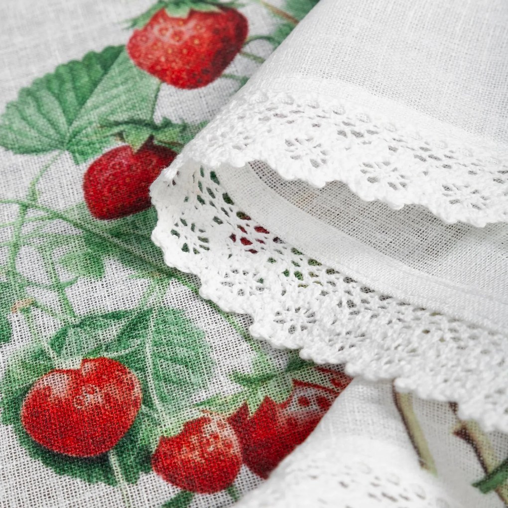 KRÁTKA ZÁCLONA NA PÁSKE KSENIA 150X60 CM VIACFAREBNÁ