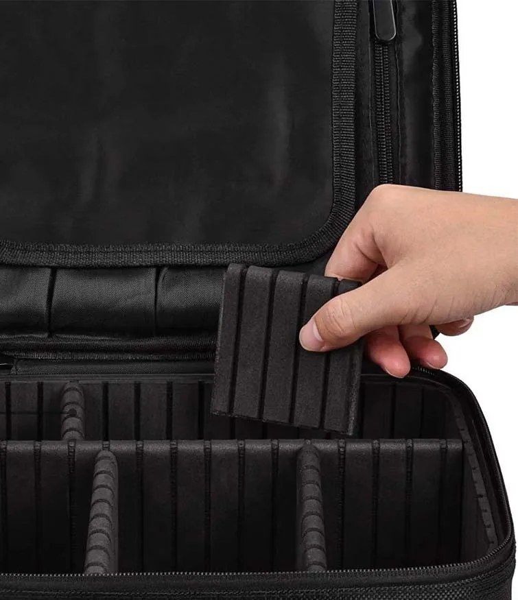 Organizér na kosmetiku Polvere černý