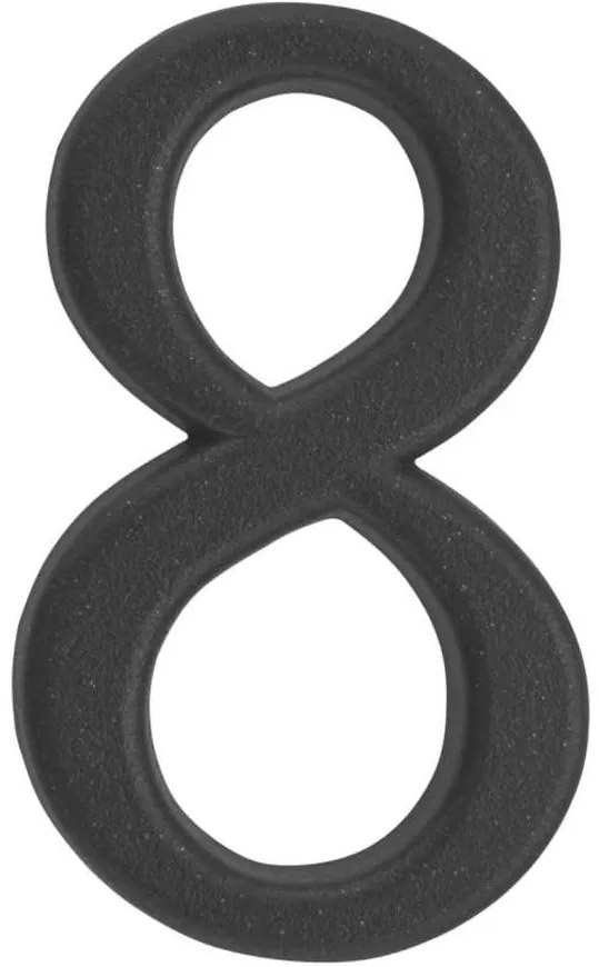 Číslica zliatina grafit 50 mm /8/
