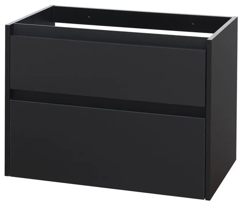 Mereo Mereo, Opto, kúpeľňová skrinka 81 cm, biela, dub, biela/dub, čierna, MER-CN941S