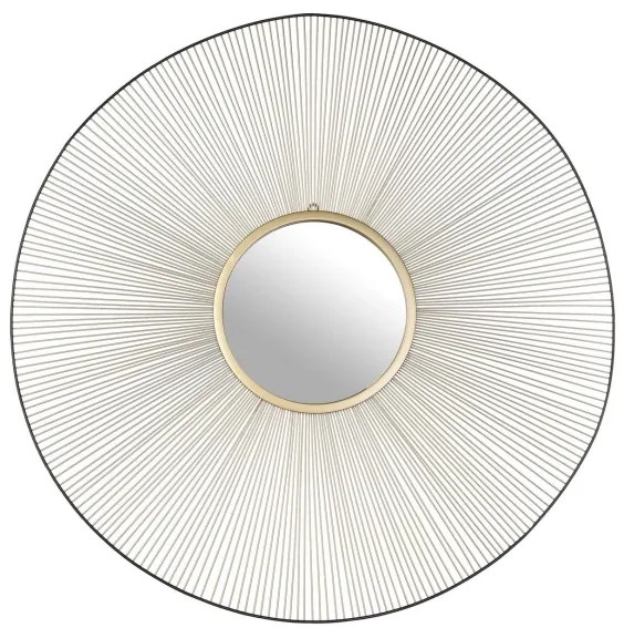 Eglo 425033 - Nástenné zrkadlo ESASHI pr. 76 cm zlatá/čierna