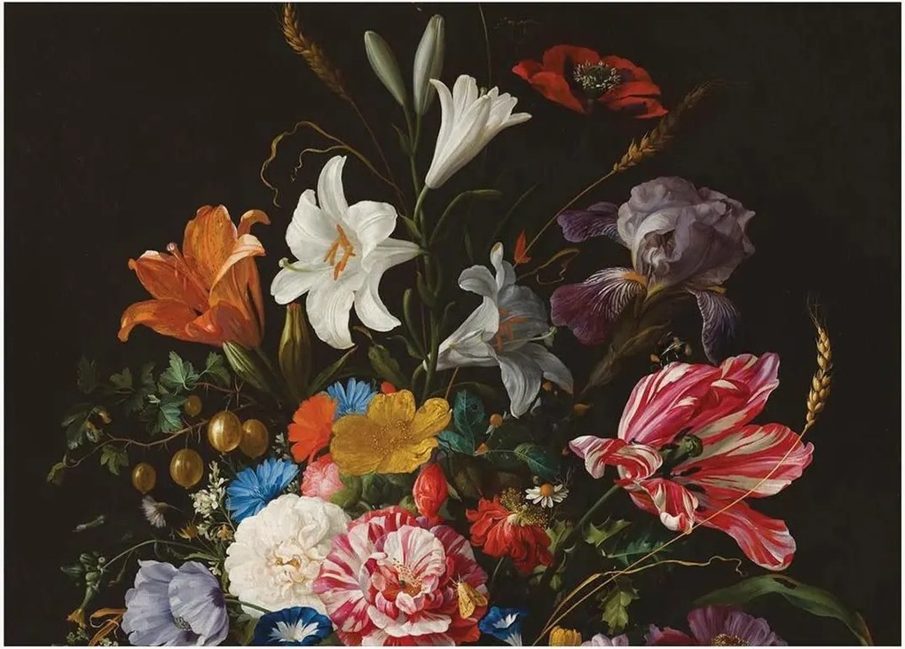 Vliesová tapeta Golden Age Flowers V