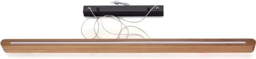 BRILAGI - LED Závesné svietidlo GARDALINE LED/90W/230V 120 cm dub