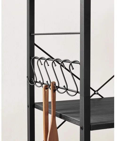 Servírovací stolík MARGE čierna