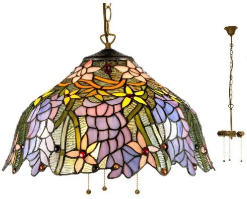 Premium Tiffany luster MEADOW Ø40 E*3