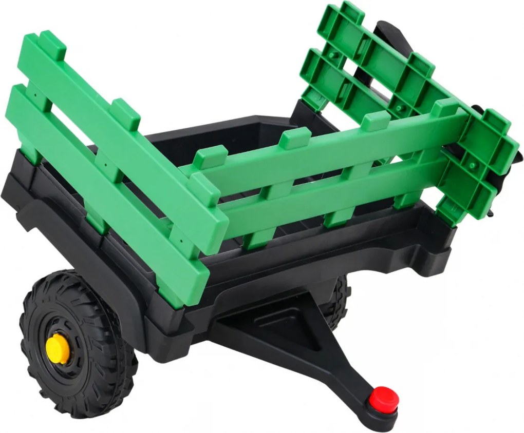 Ramiz Titánový traktor s prívesom zelený