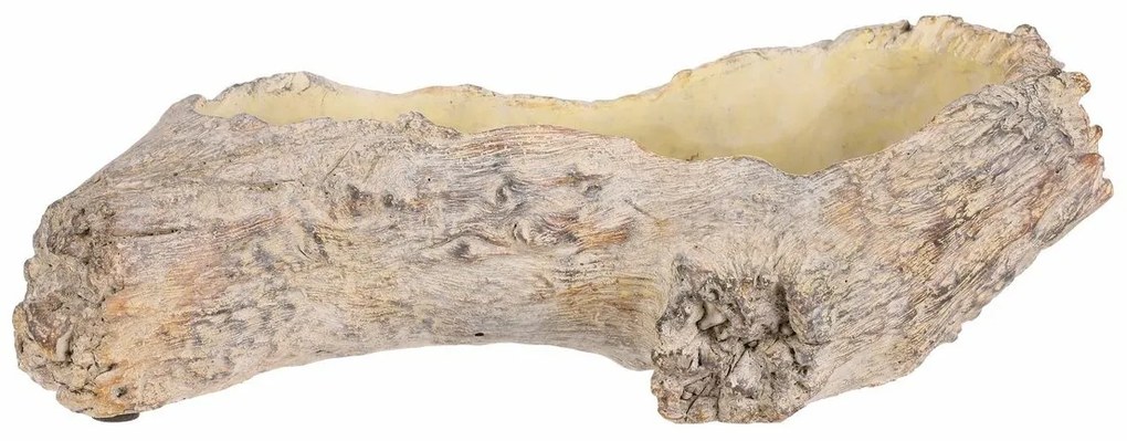 Kvetináč vykotlaný koreň, 35 x 16 x 11 cm, betón