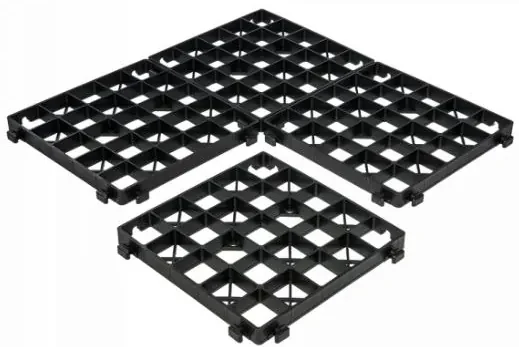Bestent Zatrávňovacia dlažba plastová 33,3x33,3cm Black OPTIMAL GRID