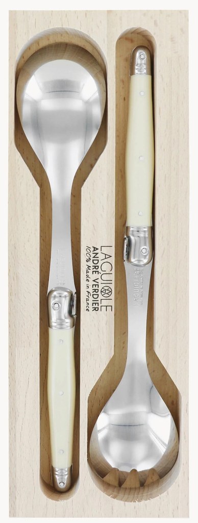 Vysokoleštený príbor na šalát Debutant