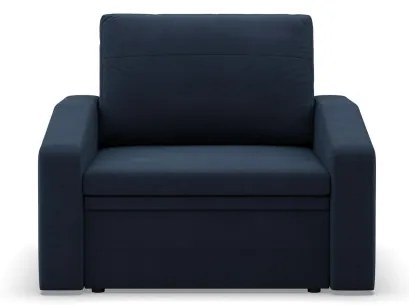 Kreslo ORBIT rozkladacie, granátové