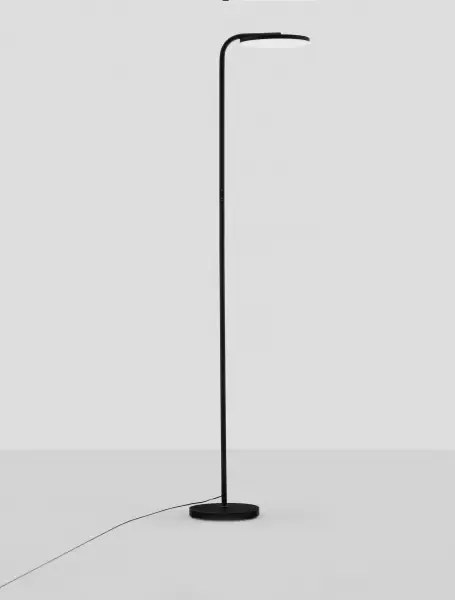 LED čierna stojaca lampa Sinkro 2