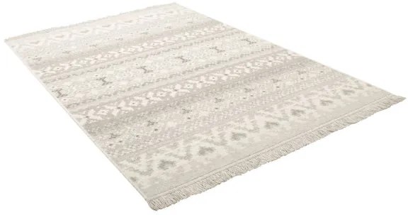 Koberec Tempo Natural-F Poncho Etno svetlosivý