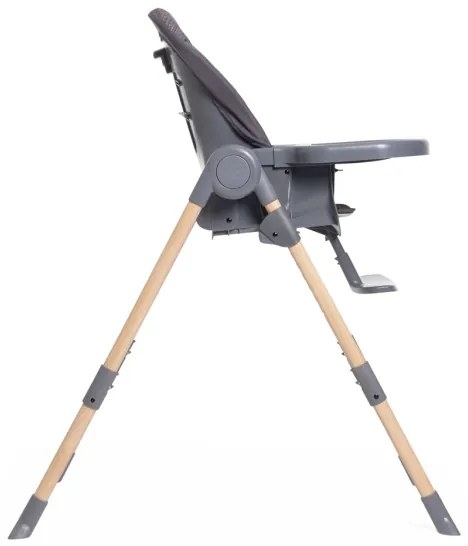 Chicco - Detská jedálenská stolička Polly Essential - šedá