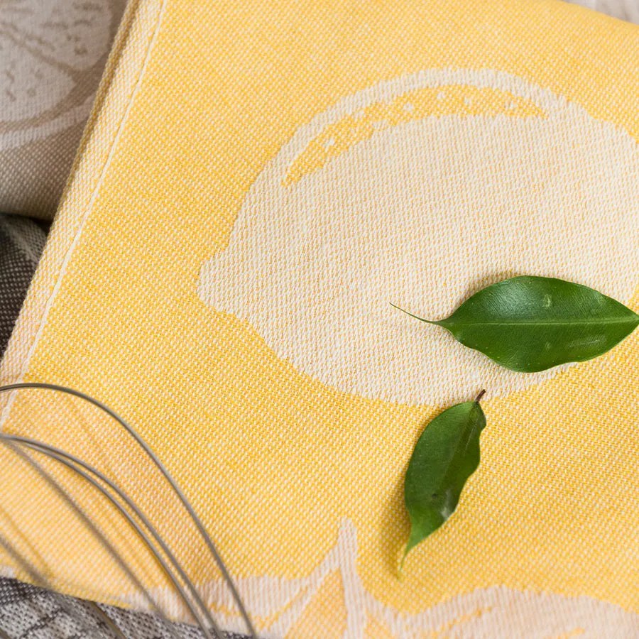 KUCHYNSKÁ UTIERKA LEMON 50X70 CM VZOROVANÉ