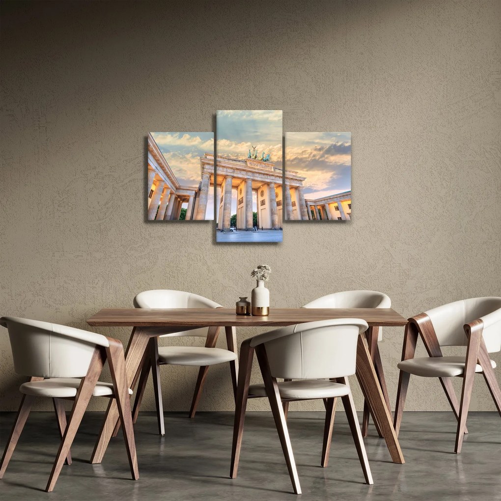 Obraz - Brandenburská brána, Berlín, Nemecko (90x60 cm)