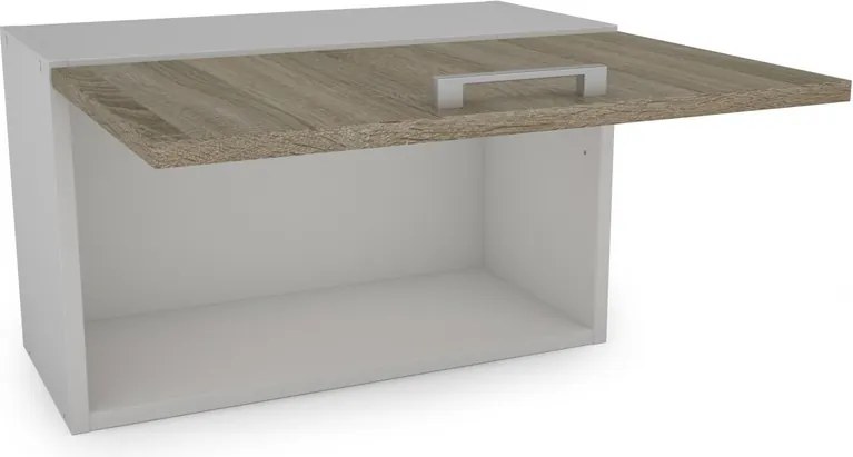 Kuchynský blok Irma, biela/dub sonoma